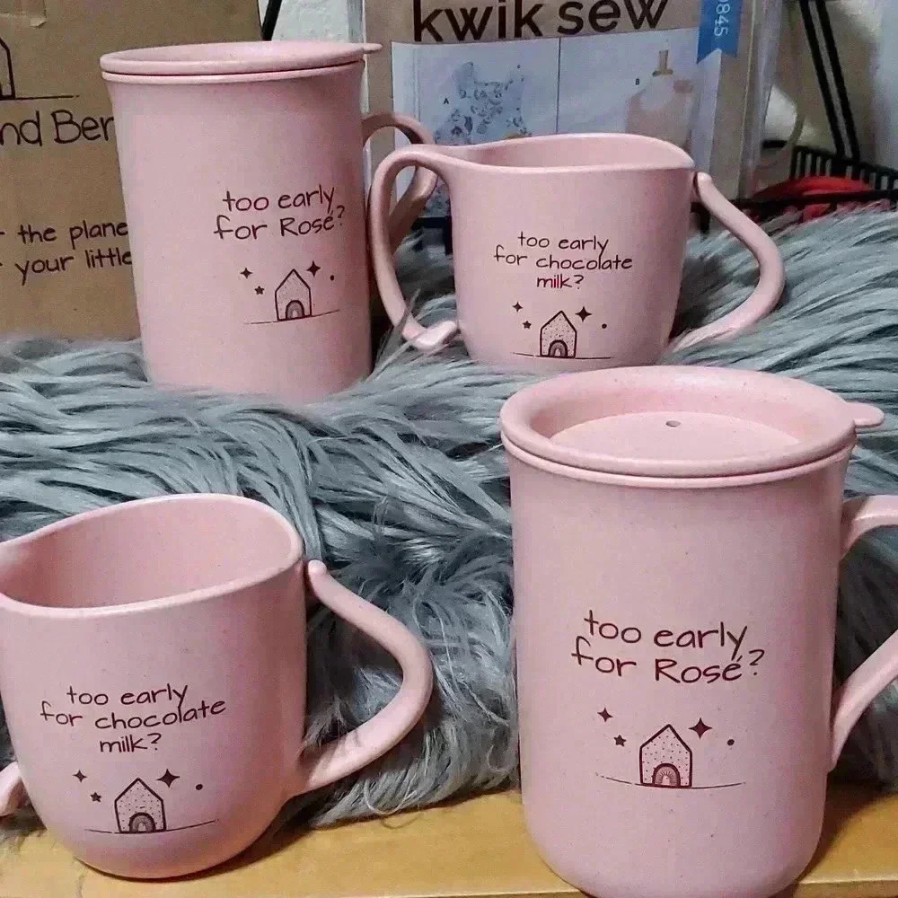 Toddler cup and mug set of 2